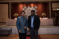 Dr. Rajesh R with Former DY.Prime Minister of Thailand, Mr.Korn Domennisi